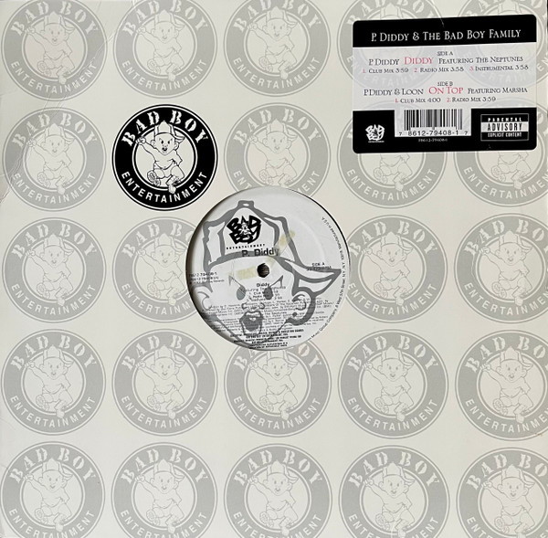 Diddy by P. Diddy physical vinyl pressing cover artwork on VinVibe