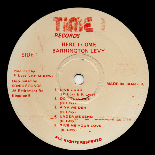 Here I Come by Barrington Levy