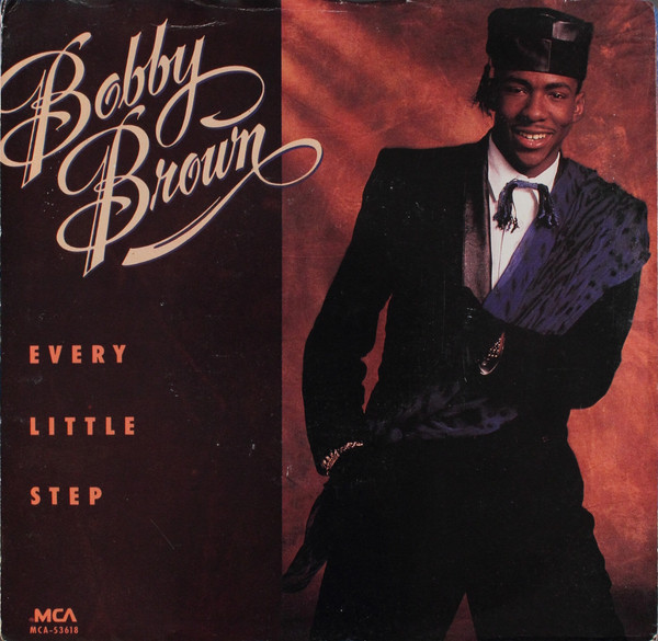 Every Little Step by Bobby Brown physical vinyl pressing cover artwork on VinVibe