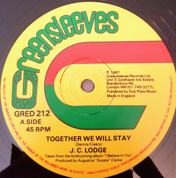 Together We Will Stay by J.C. Lodge