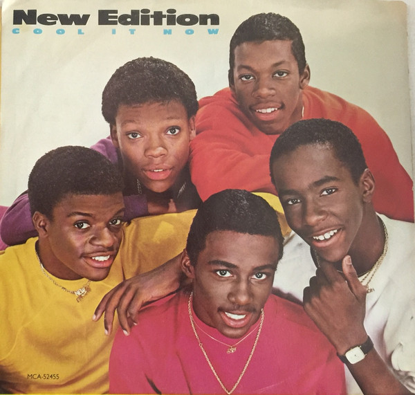 New Edition vinyl record cover artwork on VinVibe