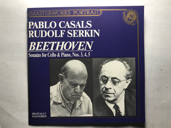 Sonatas For Cello &amp; Piano, Nos.3,4,5 by Ludwig van Beethoven