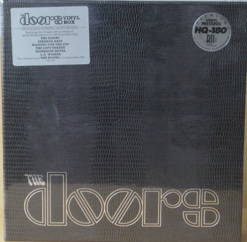 Vinyl Box by The Doors physical vinyl pressing cover artwork on VinVibe