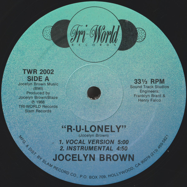 R-U-Lonely by Jocelyn Brown