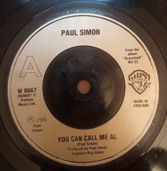 You Can Call Me Al by Paul Simon