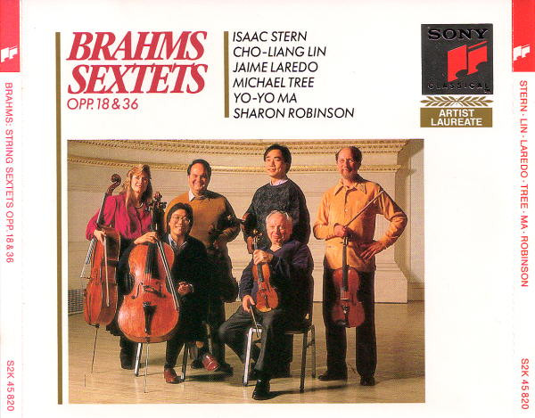 String Sextets Opp.18 &amp; 36 by Johannes Brahms
