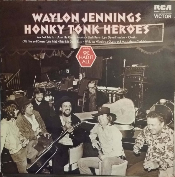 Honky Tonk Heroes by Waylon Jennings
