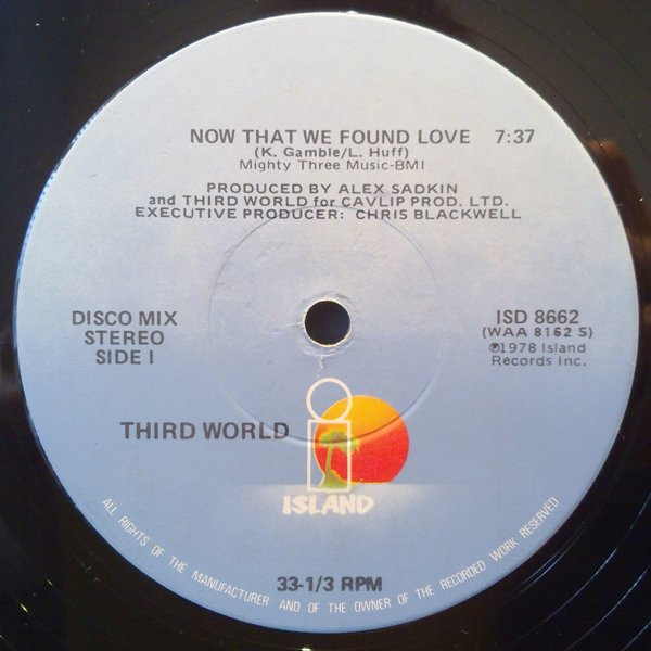 Now That We Found Love by Third World