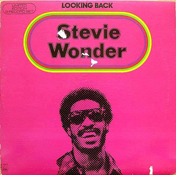 Looking Back by Stevie Wonder physical vinyl pressing cover artwork on VinVibe