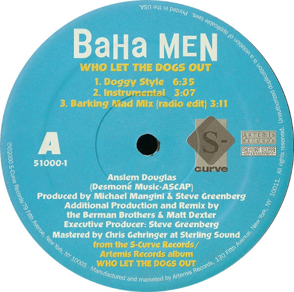 Who Let The Dogs Out by Baha Men