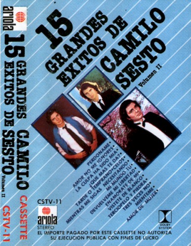 15 Grandes Éxitos de Camilo Sesto Volumen II by Camilo Sesto