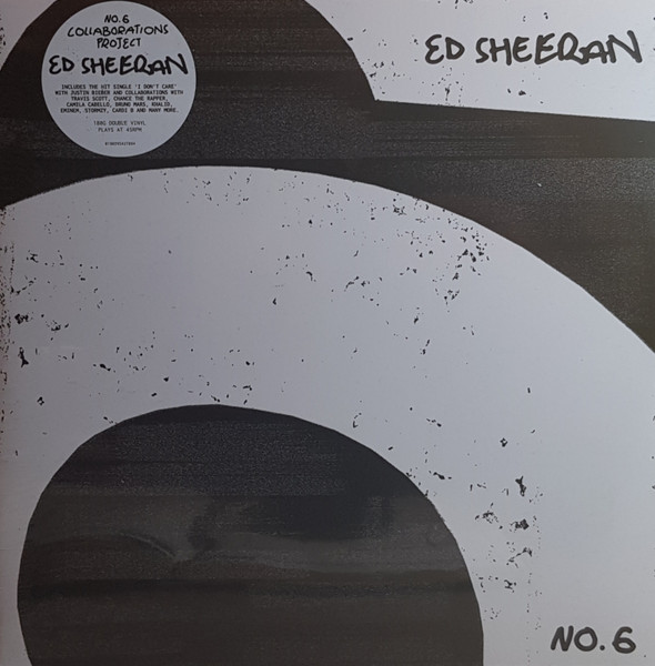 No.6 Collaborations Project by Ed Sheeran physical vinyl pressing cover artwork on VinVibe