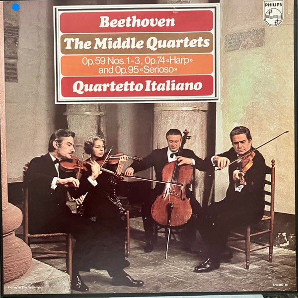 The Middle Quartets by Ludwig van Beethoven