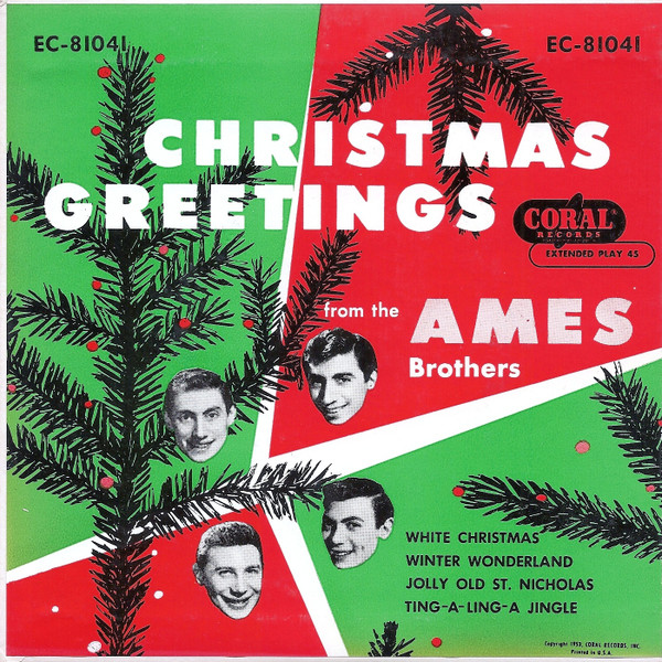 Christmas Greetings From The Ames Brothers by The Ames Brothers