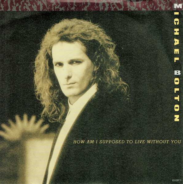 Michael Bolton vinyl record cover artwork on VinVibe