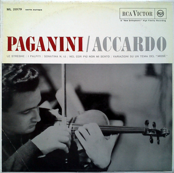 Récital by Niccolò Paganini