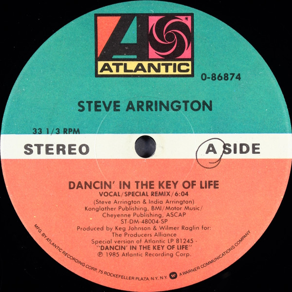 Dancin' In The Key Of Life by Steve Arrington