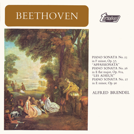 Sonata No. 23; No. 26; No. 27 by Ludwig van Beethoven