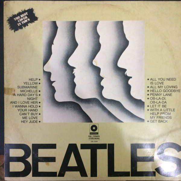 Beatles by The Best Cover In Town physical vinyl pressing cover artwork on VinVibe