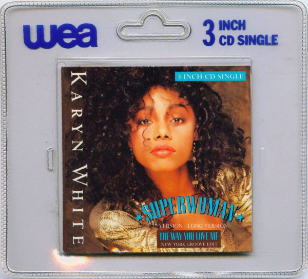 Superwoman by Karyn White physical vinyl pressing cover artwork on VinVibe