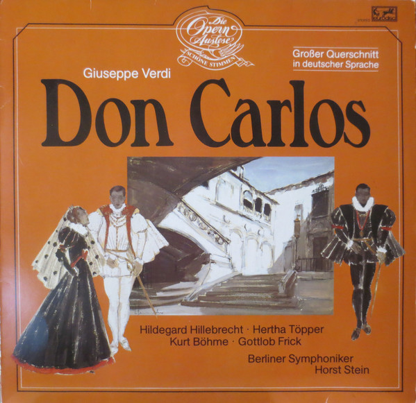 Don Carlos (Das Kabinett Des Königs Zu Madrid 3. Akt) by Giuseppe Verdi