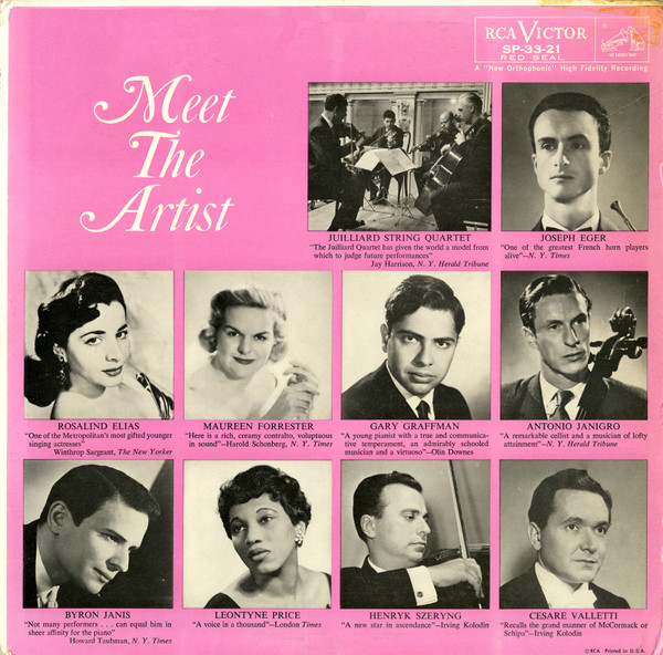 Meet The Artist by Various