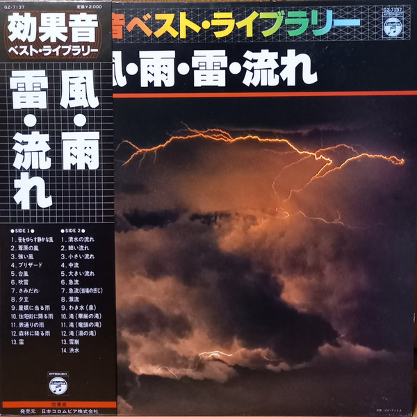 風・雨・雷・流れ by No Artist