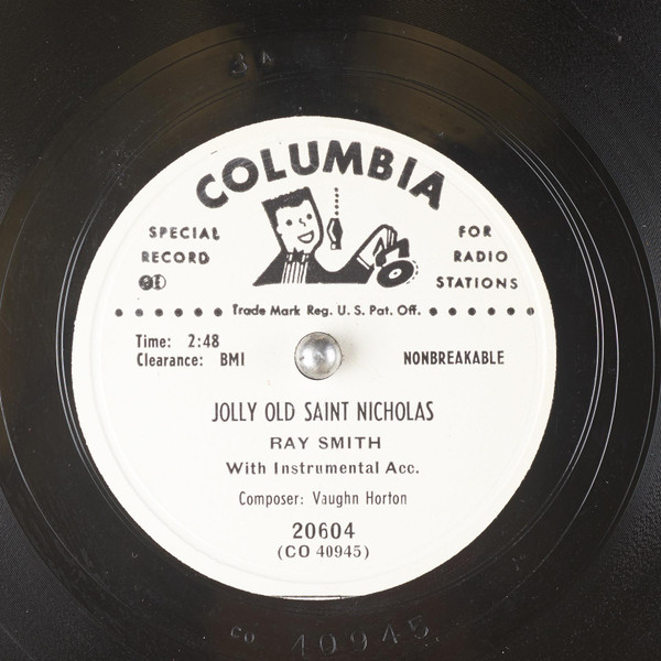 Jolly Old Saint Nicholas / An Old Christmas Card by Ray Smith