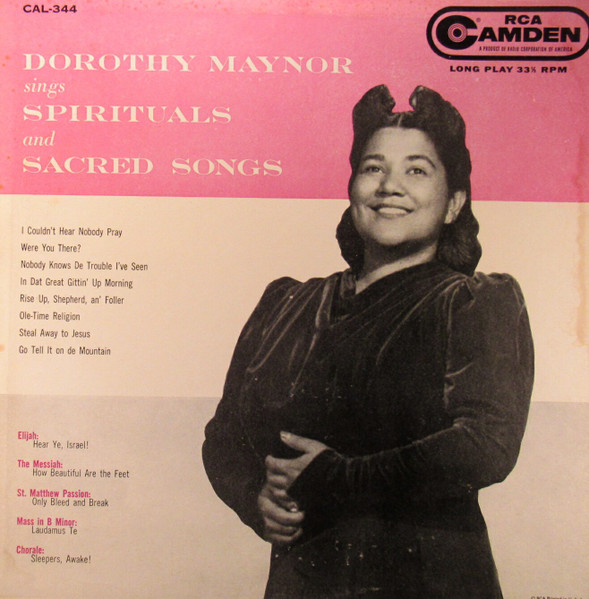 Dorothy Maynor Sings Spirituals And Sacred Songs by Dorothy Maynor