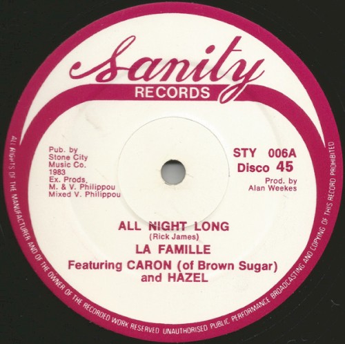 All Night Long by La Famille