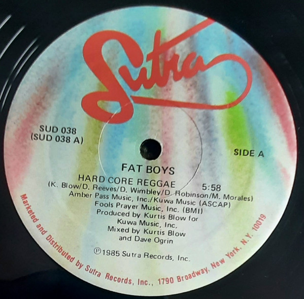 Hard Core Reggae by Fat Boys
