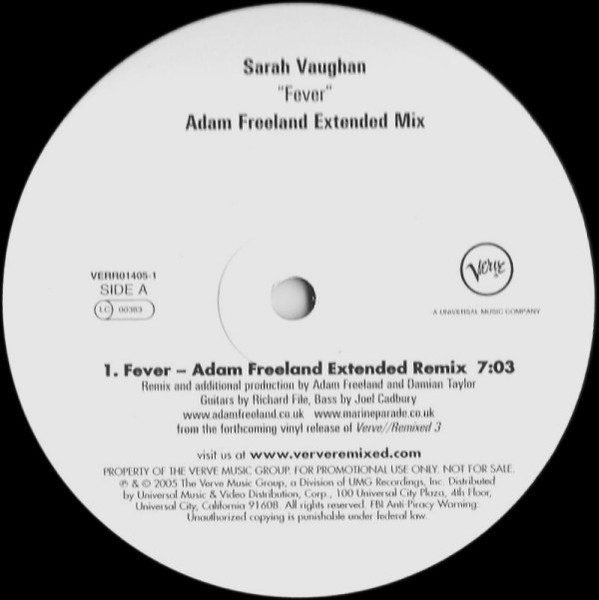 Fever by Sarah Vaughan