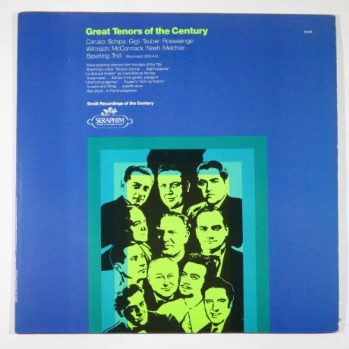 Great Tenors Of The Century by Enrico Caruso