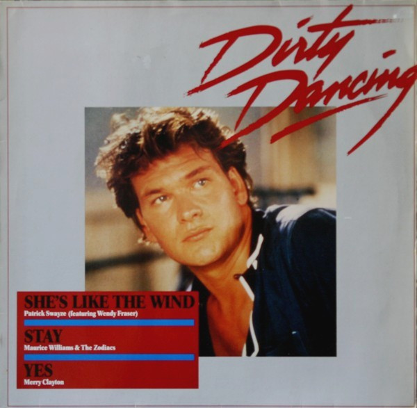She's Like The Wind by Patrick Swayze physical vinyl pressing cover artwork on VinVibe