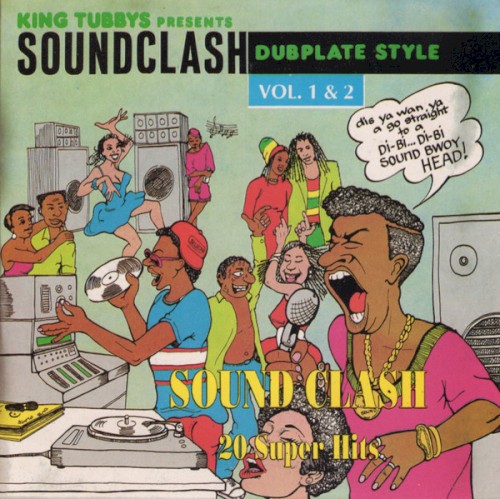 King Tubbys Presents Soundclash Dubplate Style by Various physical vinyl pressing cover artwork on VinVibe