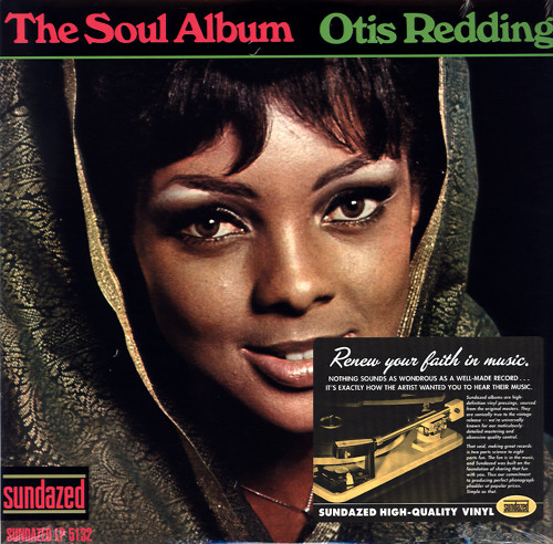 The Soul Album by Otis Redding physical vinyl pressing cover artwork on VinVibe
