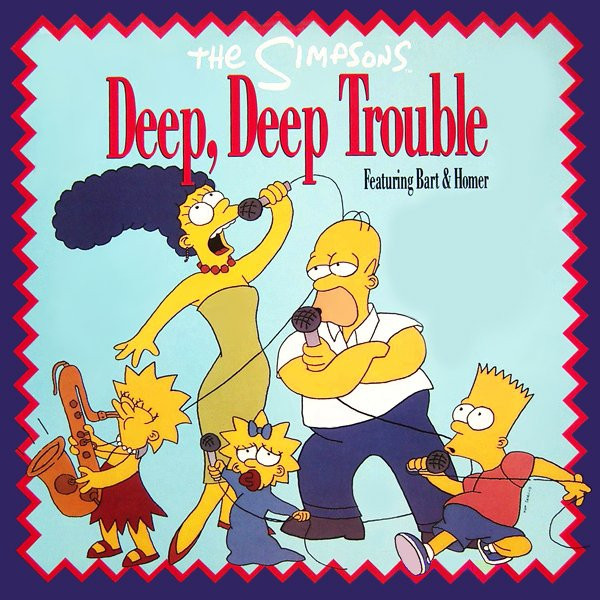Deep, Deep Trouble by The Simpsons physical vinyl pressing cover artwork on VinVibe