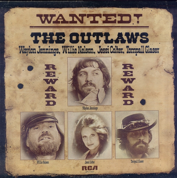 Wanted! The Outlaws by Waylon Jennings