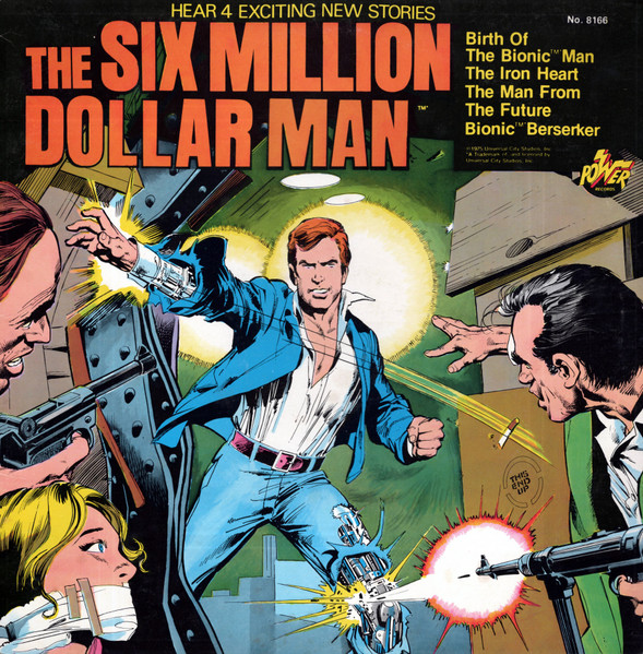 The Six Million Dollar Man (Hear 4 Exciting New Stories) by Unknown Artist