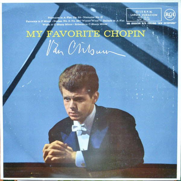 My Favorite Chopin by Van Cliburn