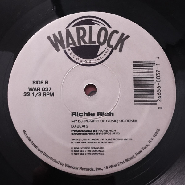 My DJ (Pump It Up Some) by Richie Rich
