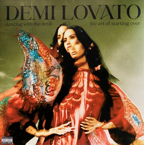 Dancing With The Devil... The Art Of Starting Over by Demi Lovato physical vinyl pressing cover artwork on VinVibe