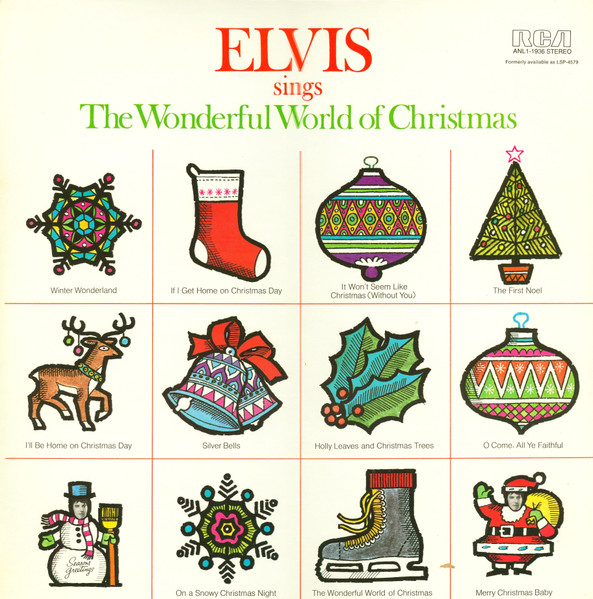 Elvis Sings The Wonderful World Of Christmas by Elvis Presley