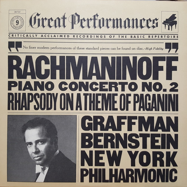 Second Piano Concerto / Rhapsody On A Theme Of Paganini by Sergei Rachmaninoff