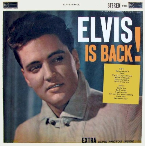 Elvis Is Back! by Elvis Presley