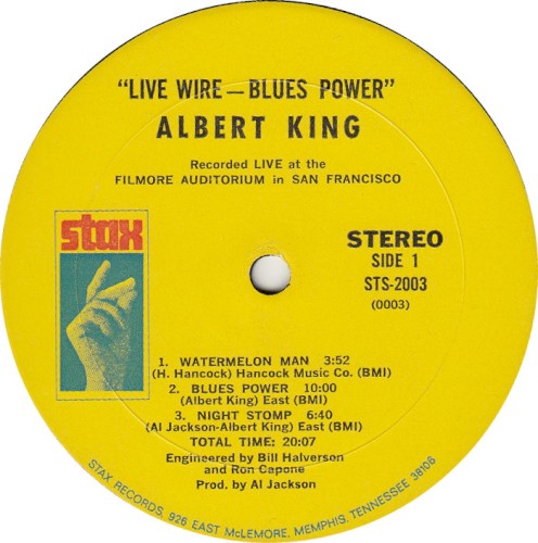 Live Wire / Blues Power by Albert King