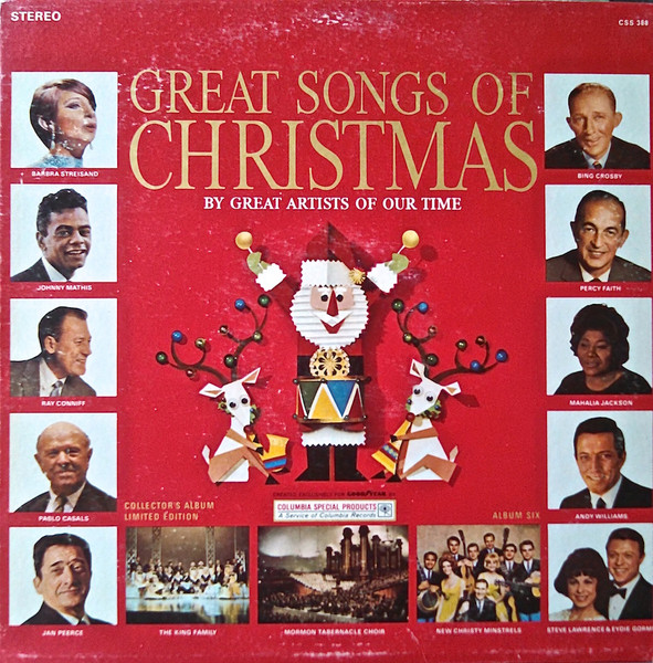 The Great Songs Of Christmas (By Great Artists Of Our Time), Album Six by Various