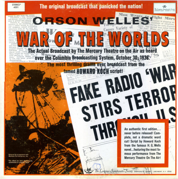 War Of The Worlds by Orson Welles