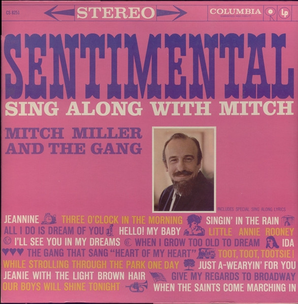 Sentimental Sing Along With Mitch by Mitch Miller And The Gang