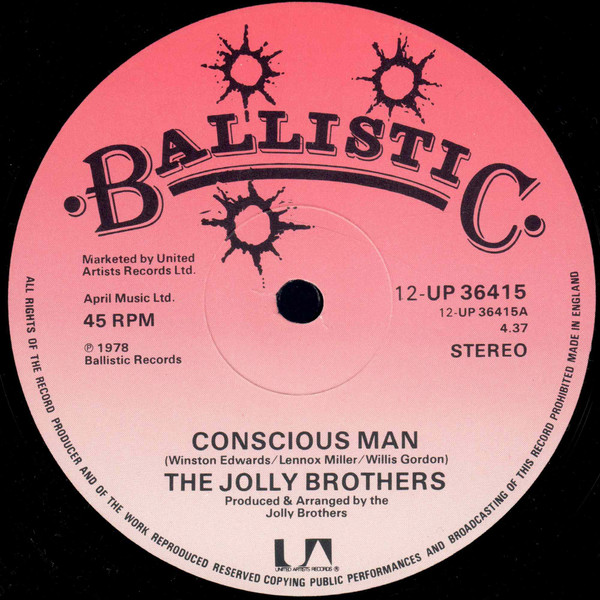 Conscious Man by The Jolly Brothers